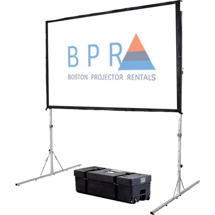 Boston Projector Rentals - Fast Fold Screen Standard Format for Rent in Boston, MA