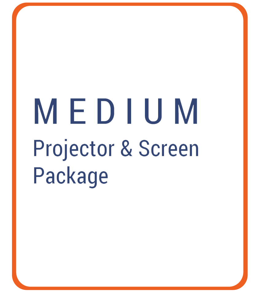 Boston Projector Rentals - Hover Medium Projector and Screen Package Edit