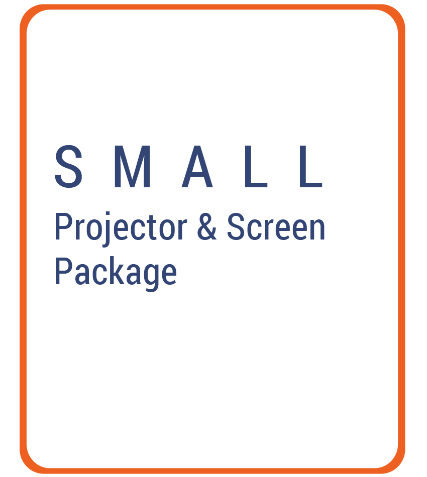 Boston Projector Rentals - Hover Small Projector and Screen Package