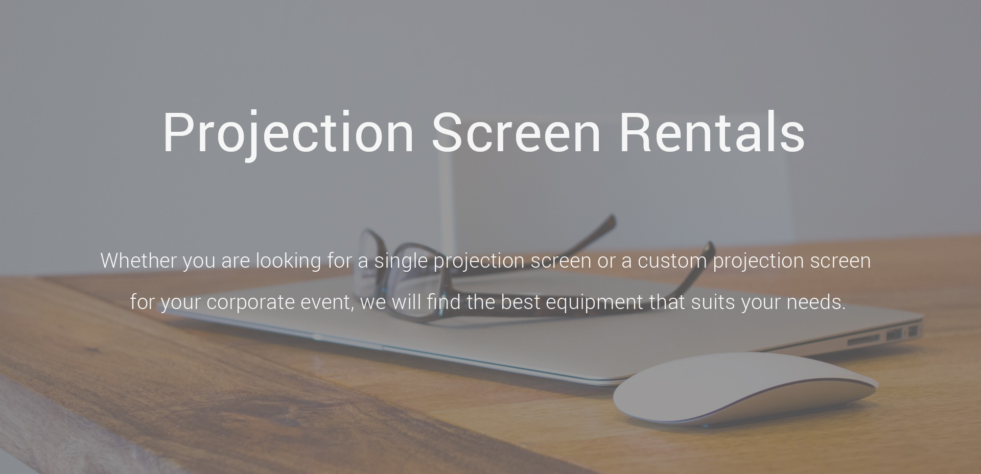 Boston Projector Rentals - Projection Screen Rentals | Tripod Screen | Fast Fold Screen for Rent in Boston